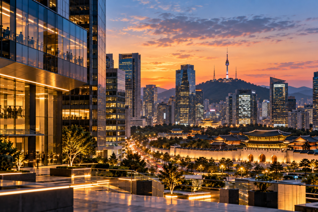 Korean equities and tokenized global distribution infrastructure.